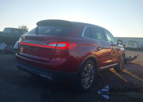 2016 Lincoln Mkx Reserve z USA, uszkodzony, nr VIN 2LMTJ6LR7GBL89736